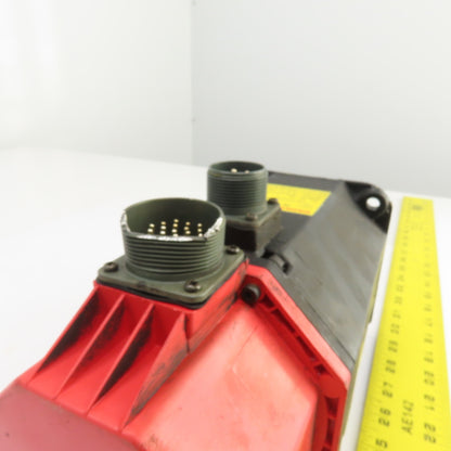 Fanuc A06B-0313-B061 0S AC Servo Motor 2000RPM 91V 3PH  W/Pulse Coder