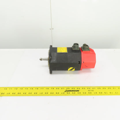 Fanuc A06B-0313-B061 0S AC Servo Motor 2000RPM 91V 3PH  W/Pulse Coder
