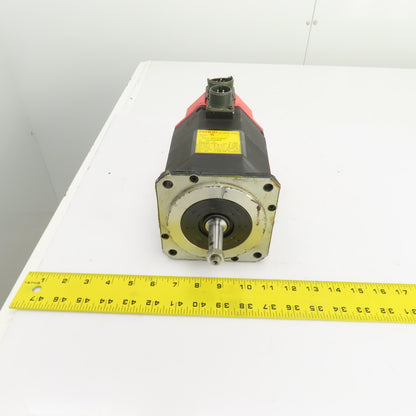 Fanuc A06B-0313-B061 0S AC Servo Motor 2000RPM 91V 3PH  W/Pulse Coder