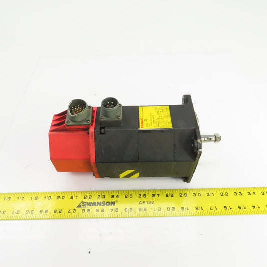 Fanuc A06B-0313-B061 0S AC Servo Motor 2000RPM 91V 3PH  W/Pulse Coder