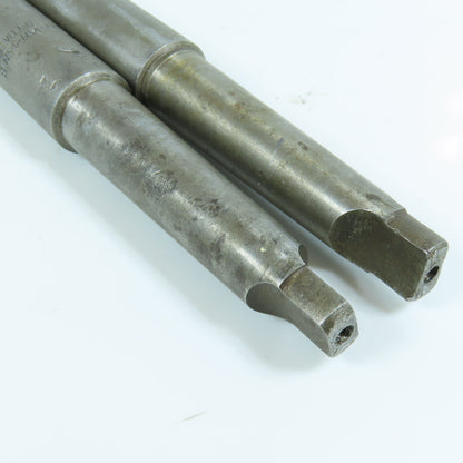 Cleveland 7/8" Morse Taper Chucking Reamer 8 Flute 10" OAL MT2 Shank Lot of 2