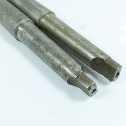 Cleveland 7/8" Morse Taper Chucking Reamer 8 Flute 10" OAL MT2 Shank Lot of 2