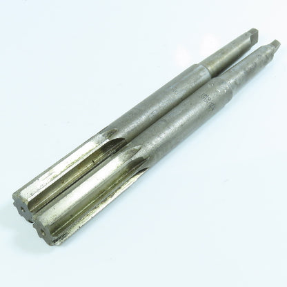 Cleveland 7/8" Morse Taper Chucking Reamer 8 Flute 10" OAL MT2 Shank Lot of 2