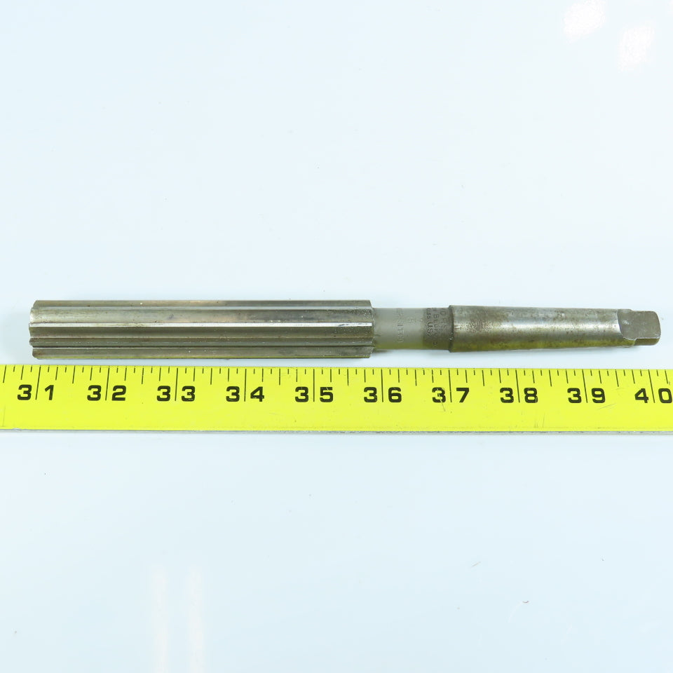 Morse 7/8" Morse Taper Chucking Reamer 8 Flute 4-7/8" LOC 9-1/4" OAL MT2 Shank