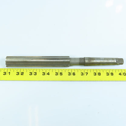 Morse 7/8" Morse Taper Chucking Reamer 8 Flute 4-7/8" LOC 9-1/4" OAL MT2 Shank