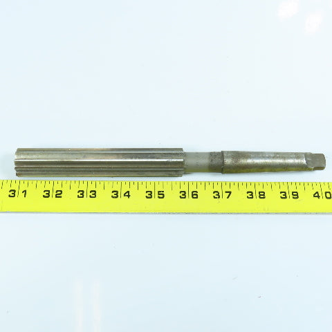 Morse 7/8" Morse Taper Chucking Reamer 8 Flute 4-7/8" LOC 9-1/4" OAL MT2 Shank