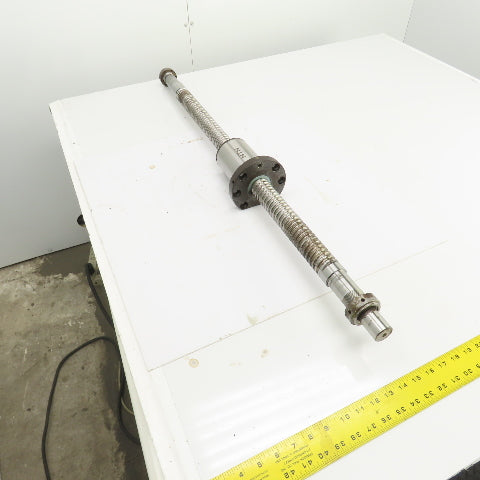 NTN C5 Ball Screw & Nut Assembly 41" OAL  40mm OD 11mm Pitch Single Start