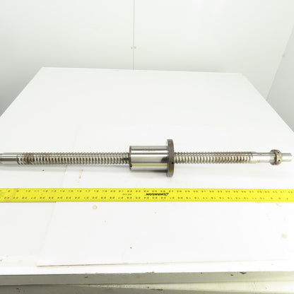 NTN C5 Ball Screw & Nut Assembly 41" OAL  40mm OD 11mm Pitch Single Start