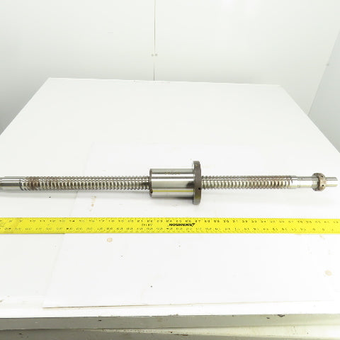 NTN C5 Ball Screw & Nut Assembly 41" OAL  40mm OD 11mm Pitch Single Start