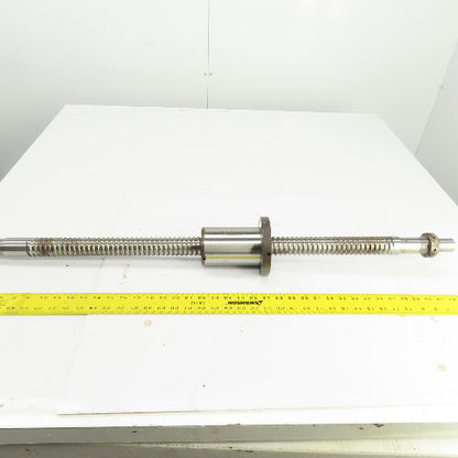 NTN C5 Ball Screw & Nut Assembly 41" OAL  40mm OD 11mm Pitch Single Start