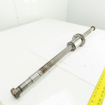 NTN C5 Ball Screw & Nut Assembly 41" OAL  40mm OD 11mm Pitch Single Start