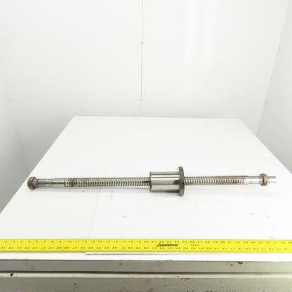 NTN C5 Ball Screw & Nut Assembly 41" OAL  40mm OD 11mm Pitch Single Start