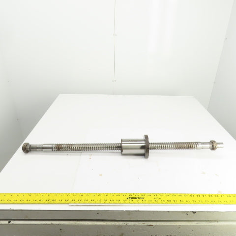 NTN C5 Ball Screw & Nut Assembly 41" OAL  40mm OD 11mm Pitch Single Start