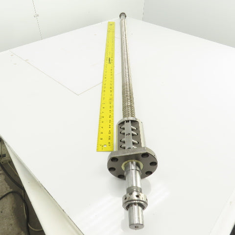 Okuma MX-55VB Ball Screw & Nut 60-3/8" OAL  40mm OD 11mm Pitch Single Start