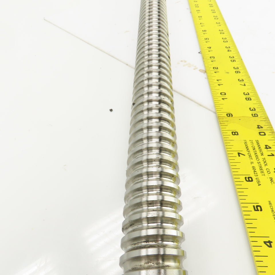 Okuma MX-55VB Ball Screw & Nut 60-3/8" OAL  40mm OD 11mm Pitch Single Start