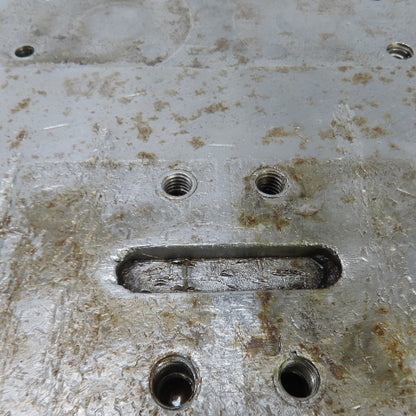 18-1/2" x 12-5/8" x 1-3/8" Thick Steel Fixture Set Up Jig Plate