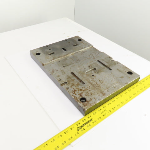 18-1/2" x 12-5/8" x 1-3/8" Thick Steel Fixture Set Up Jig Plate