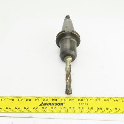 Valenite V50CT-E75 CAT 50 Weldon Style End Mill Tool Holder 4" Proj 1-1/8" Bore