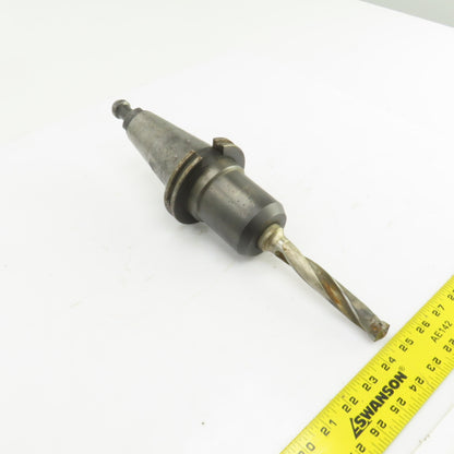 Valenite V50CT-E75 CAT 50 Weldon Style End Mill Tool Holder 4" Proj 1-1/8" Bore