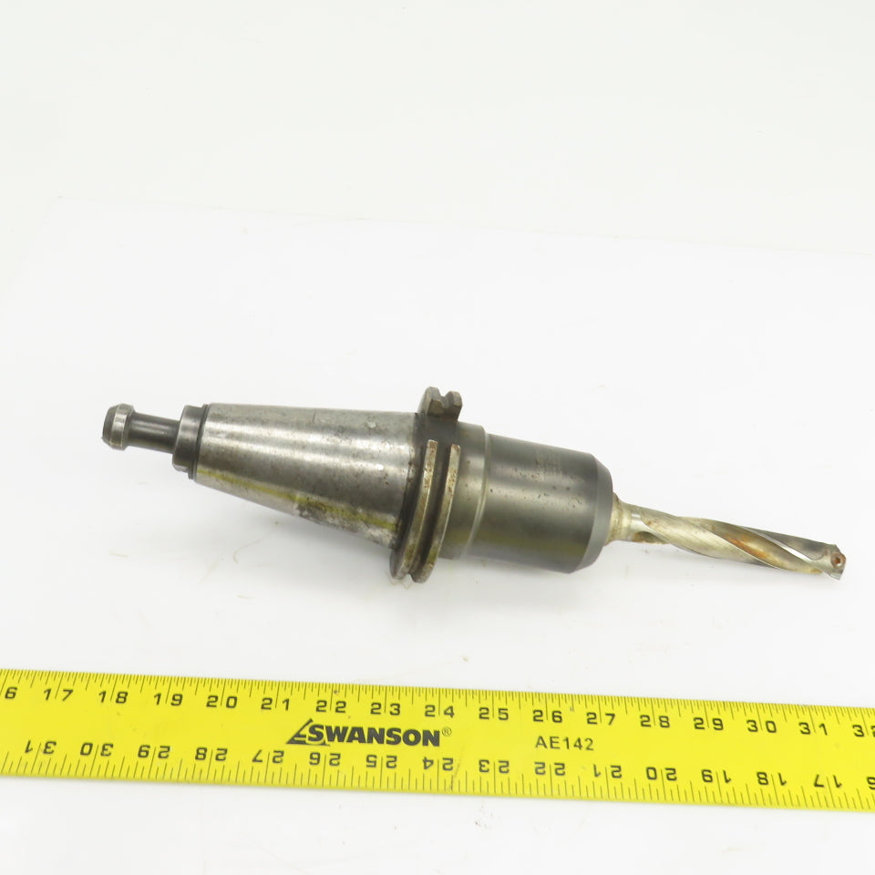 Valenite V50CT-E75 CAT 50 Weldon Style End Mill Tool Holder 4" Proj 1-1/8" Bore