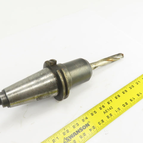 Valenite V50CT-E75 CAT 50 Weldon Style End Mill Tool Holder 4" Proj 1-1/8" Bore