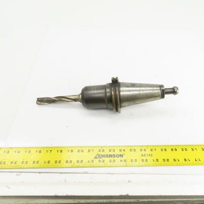 Valenite V50CT-E75 CAT 50 Weldon Style End Mill Tool Holder 4" Proj 1-1/8" Bore