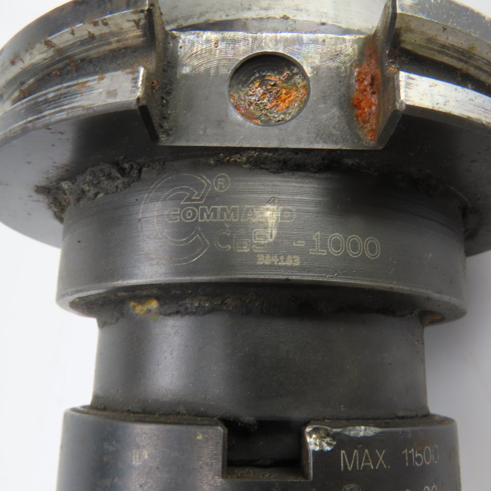 Command C65-1000 CAT 50 Face Mill Tool Holder 11,500RPM W/RA365-080J25 80mm