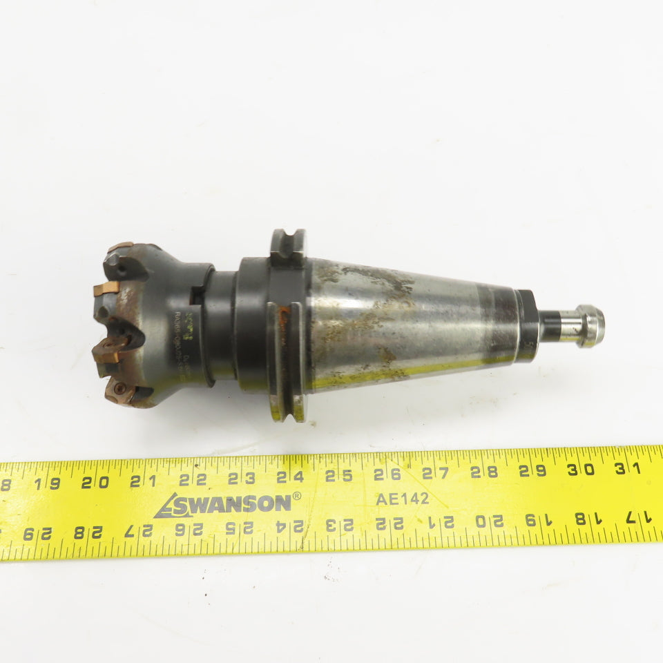 Command C65-1000 CAT 50 Face Mill Tool Holder 11,500RPM W/RA365-080J25 80mm