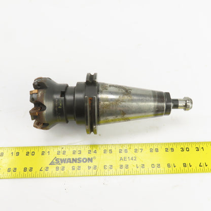 Command C65-1000 CAT 50 Face Mill Tool Holder 11,500RPM W/RA365-080J25 80mm