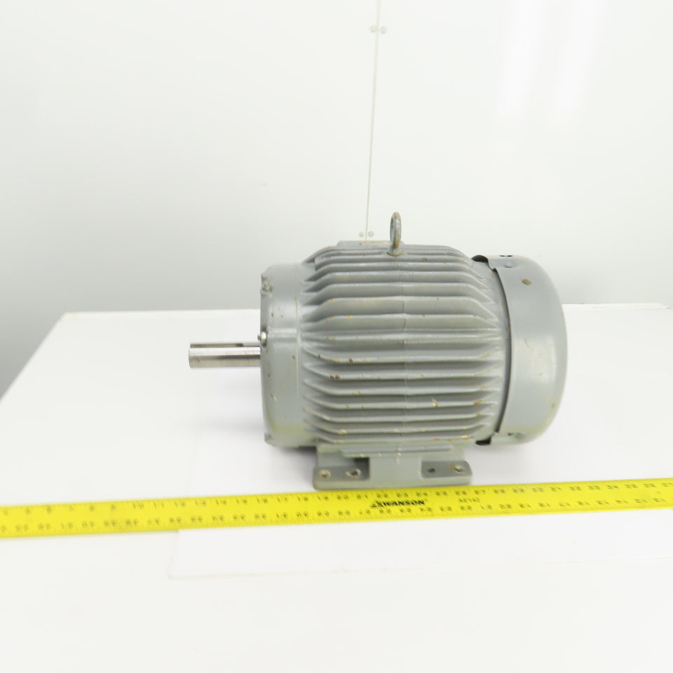 Baldor Super-E 3PH AC Electric Motor 3450RPM 230/460V  1-3/8" Shaft  (NO HP/Tag)