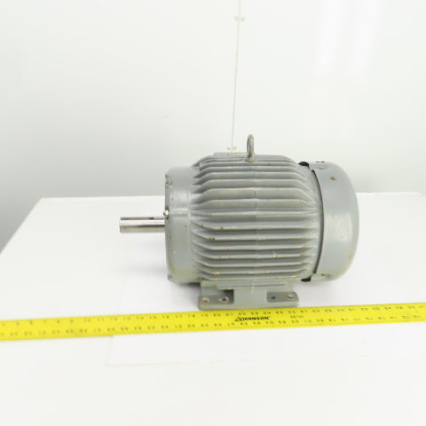 Baldor Super-E 3PH AC Electric Motor 3450RPM 230/460V  1-3/8" Shaft  (NO HP/Tag)