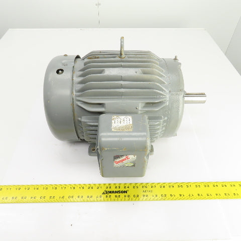 Baldor Super-E 3PH AC Electric Motor 3450RPM 230/460V  1-3/8" Shaft  (NO HP/Tag)