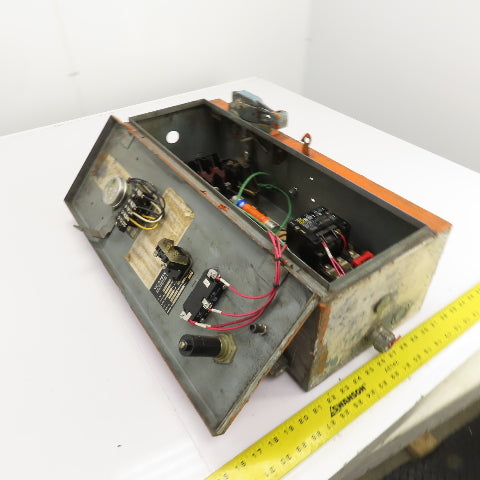 Square D Size 1 30A Motor Starter 7-1/2-10HP 600V 120V Coil W/Disconnect