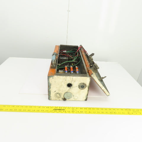 Square D Size 1 30A Motor Starter 7-1/2-10HP 600V 120V Coil W/Disconnect