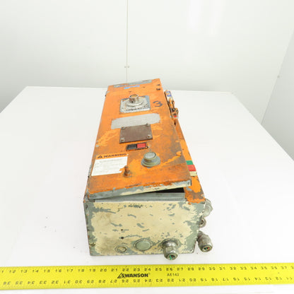 Square D Size 1 30A Motor Starter 7-1/2-10HP 600V 120V Coil W/Disconnect
