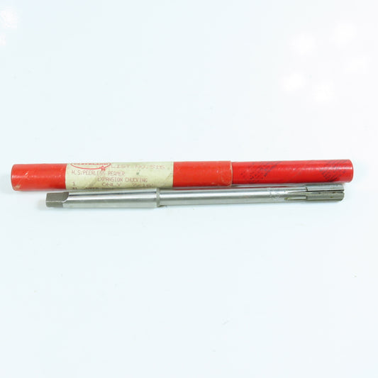Cleveland 7/16" Peerless Carbide Tipped Expansion Chucking Reamer MT1 Shank