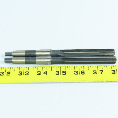 7/16" Chucking Reamer 6 Straight Flute MT1 Shank 2-3/4" LOC 6-1/8" OAL Lot/2