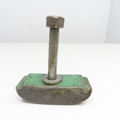 7-1/2" x 2-3/4" Lathe Steady Rest Bed Clamp 7/8"-9