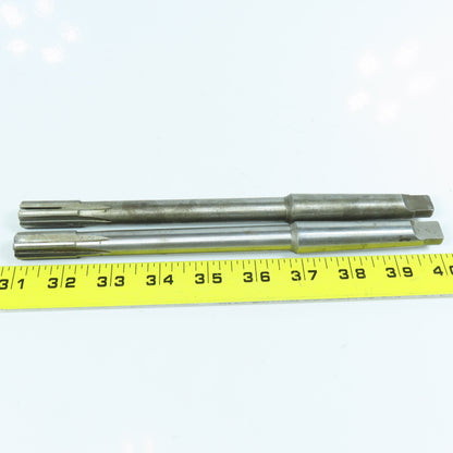 Cleveland 7/16"Peerless Carbide Tipped Expansion Chucking Reamer MT2 Shank Lot/2