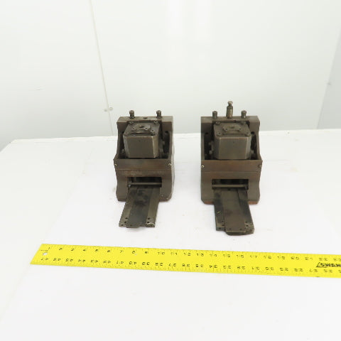 Amada LCE 645 Laser Cutter Sheet Metal Material Feed Clamp Parts/Repair Lot/2