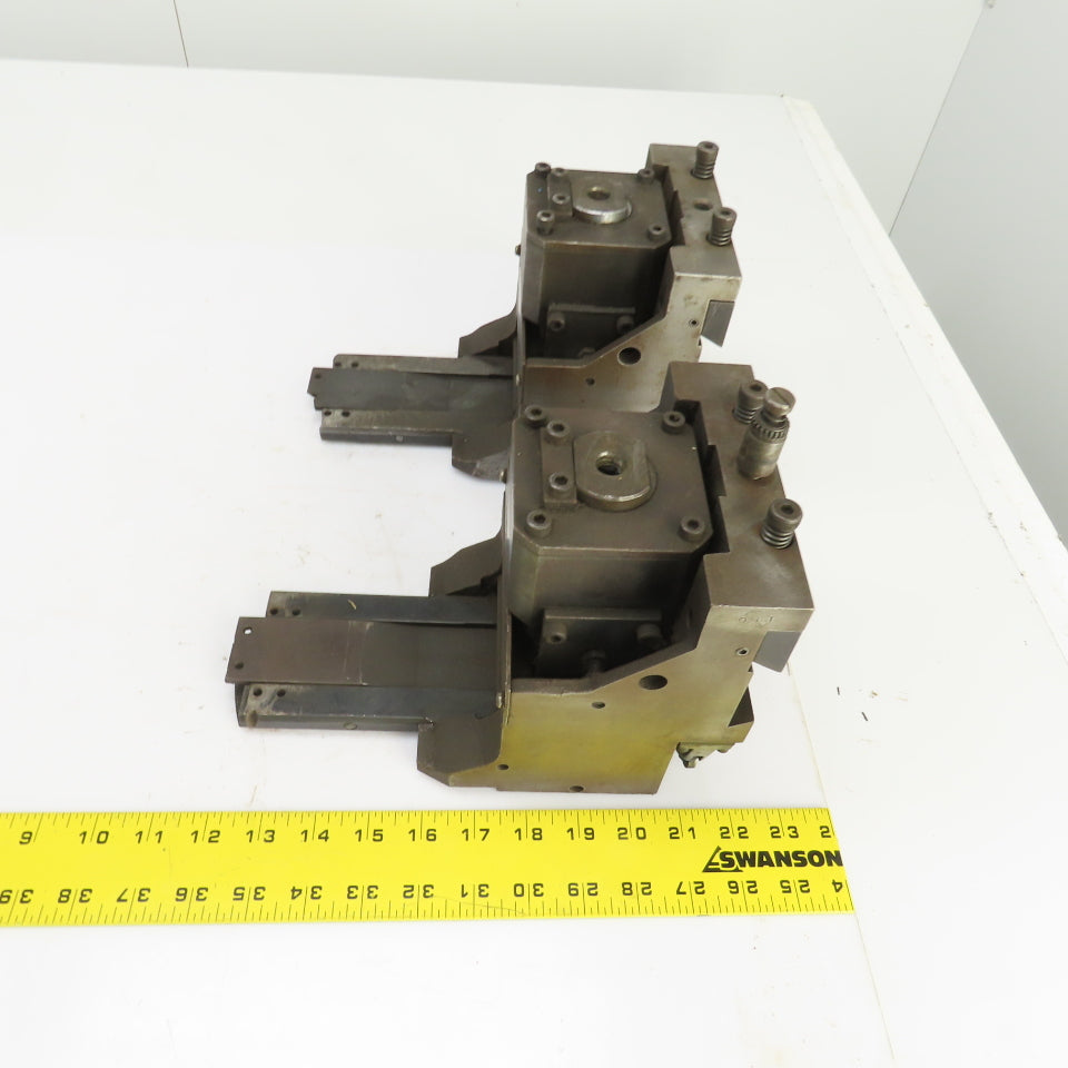 Amada LCE 645 Laser Cutter Sheet Metal Material Feed Clamp Parts/Repair Lot/2