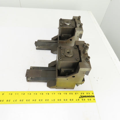 Amada LCE 645 Laser Cutter Sheet Metal Material Feed Clamp Parts/Repair Lot/2