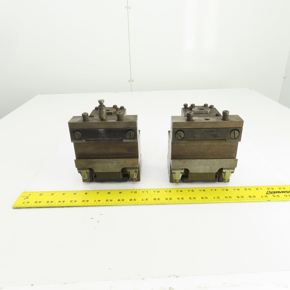Amada LCE 645 Laser Cutter Sheet Metal Material Feed Clamp Parts/Repair Lot/2
