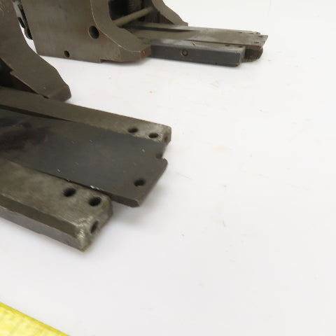 Amada LCE 645 Laser Cutter Sheet Metal Material Feed Clamp Parts/Repair Lot/2