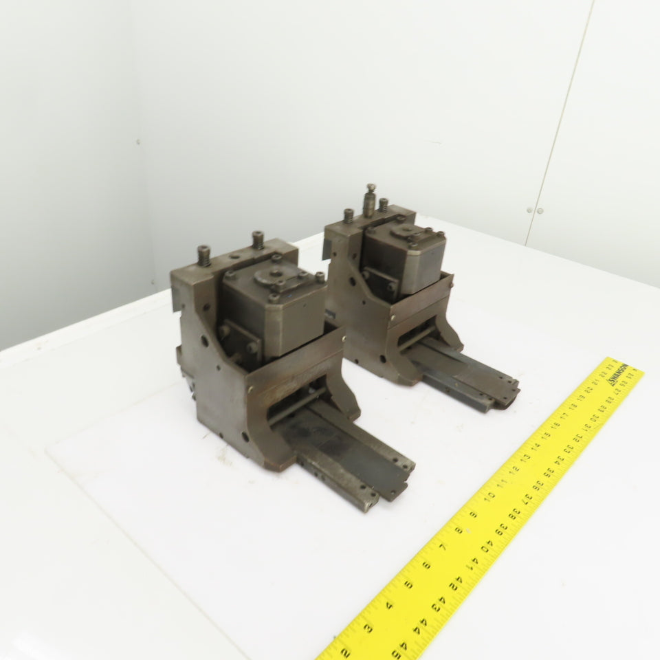 Amada LCE 645 Laser Cutter Sheet Metal Material Feed Clamp Parts/Repair Lot/2