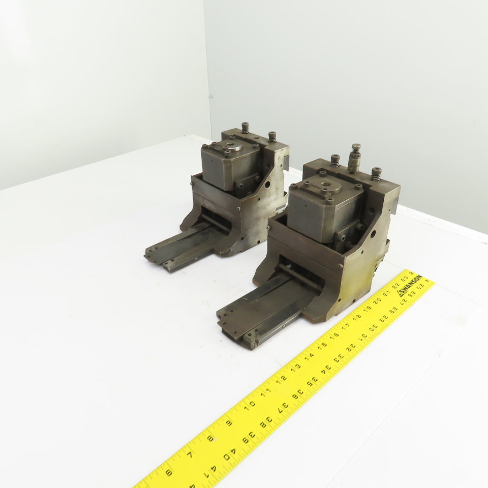 Amada LCE 645 Laser Cutter Sheet Metal Material Feed Clamp Parts/Repair Lot/2