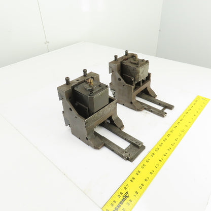 Amada LCE 645 Laser Cutter Sheet Metal Material Feed Clamp Parts/Repair Lot/2