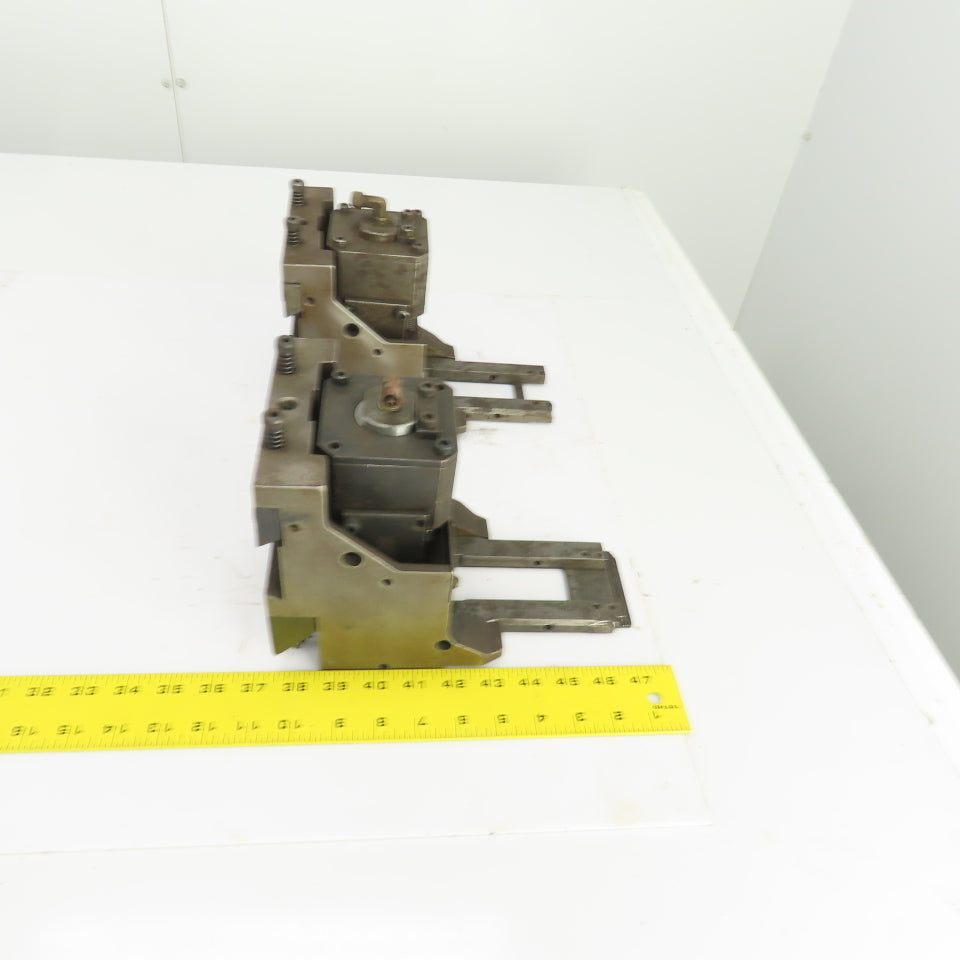 Amada LCE 645 Laser Cutter Sheet Metal Material Feed Clamp Parts/Repair Lot/2