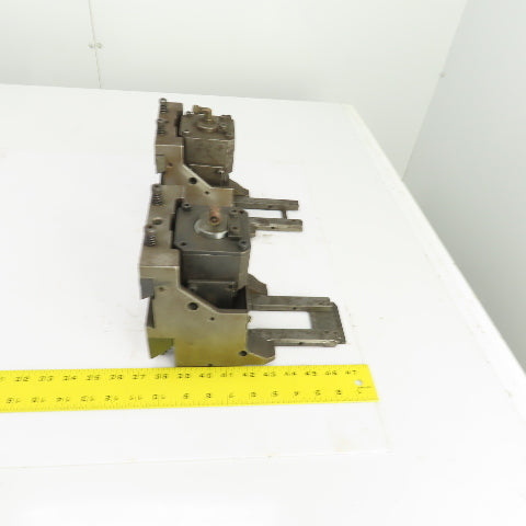 Amada LCE 645 Laser Cutter Sheet Metal Material Feed Clamp Parts/Repair Lot/2