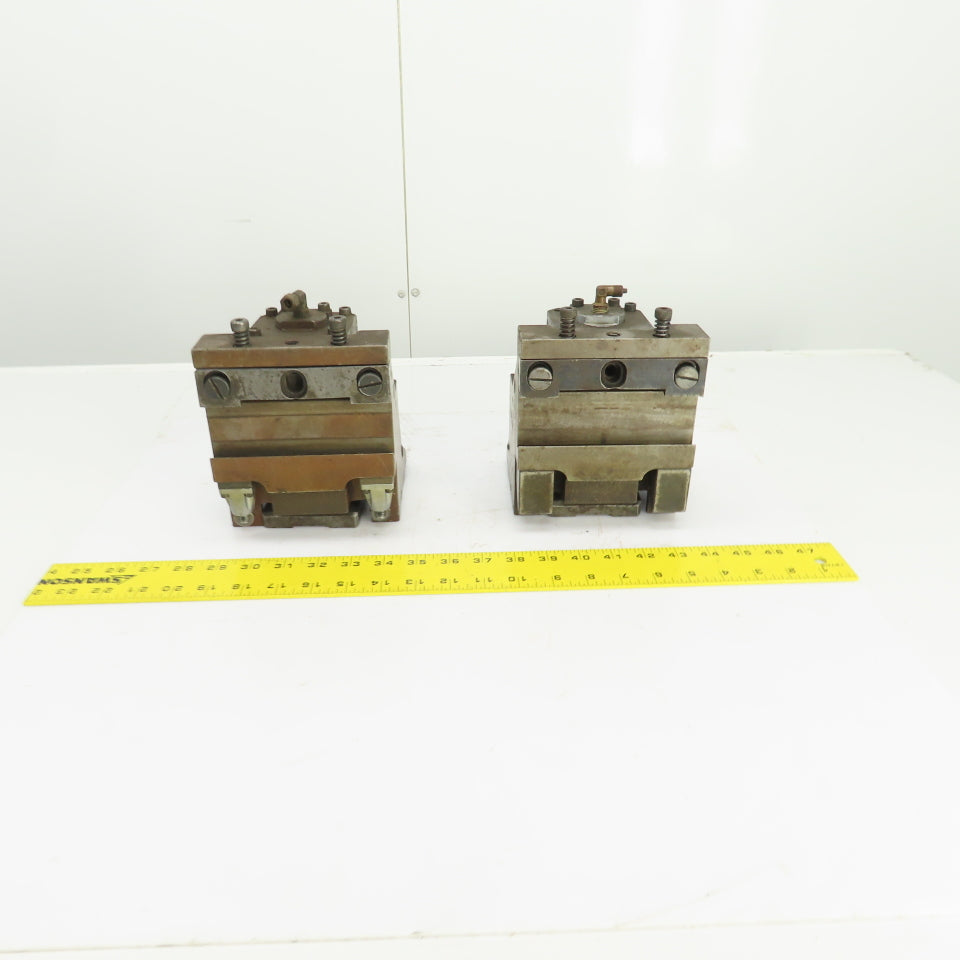 Amada LCE 645 Laser Cutter Sheet Metal Material Feed Clamp Parts/Repair Lot/2